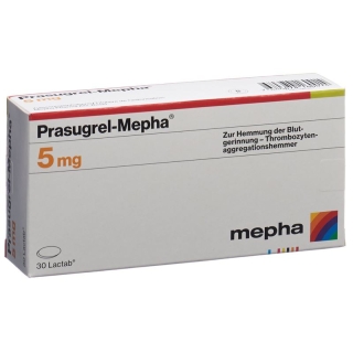 Prasugrel Mepha Lactab 5mg 30 Stück