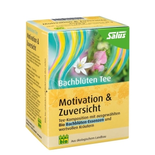 Salus Bach Flower Tea Motivation Confidence Organic 15 pieces