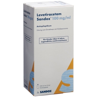 Levetiracetam Sandoz Lösung 100mg/ml Flasche 300ml