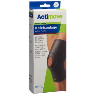 Actimove Sport Knee Support L Open Patella