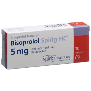 Bisoprolol Spirig HC Tabletten 5mg 30 Stück