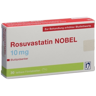 Rosuvastatin Nobel Filmtabletten 10mg 30 Stück