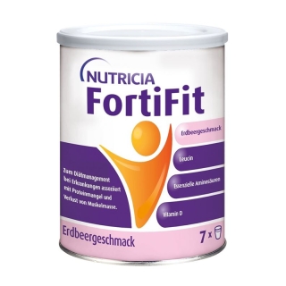 Fortifit Pulver Erdbeere 12 Dose 280g