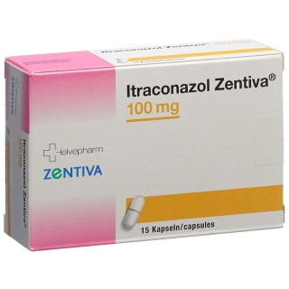 Itraconazol Zentiva Kapseln 100mg 15 Stück