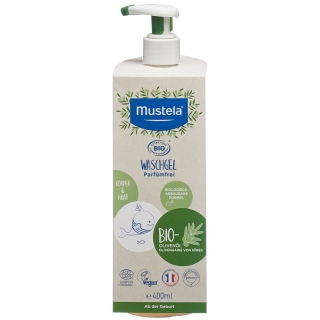 Гель для мытья волос и тела Mustela БИО 400 мл