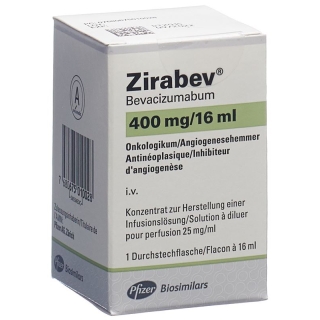 Zirabev Infusionskonzentrat 400mg/16ml Vial 16ml