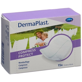 DermaPlast Compress Protect 7,5х10см 15 шт.