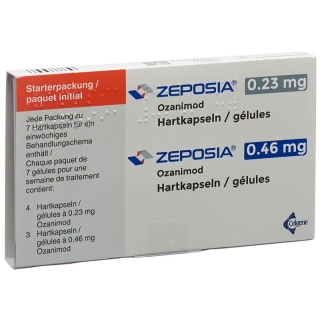 Zeposia Starterpack Kapseln 4x0.23mg 3x0.46mg 7 Stück