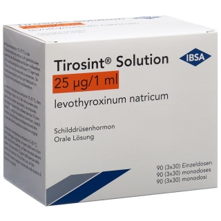 Tirosint Solution 25mcg 90 Ampullen 1ml