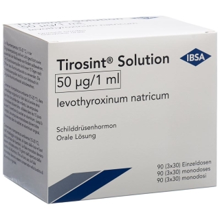 Tirosint Solution 50mcg 90 Ampullen 1ml