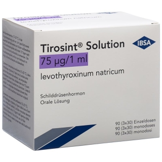 Tirosint Solution 75mcg 90 Ampullen 1ml