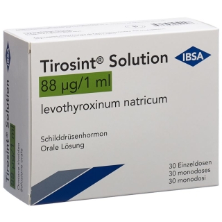 Tirosint Solution 88mcg 30 Ampullen 1ml