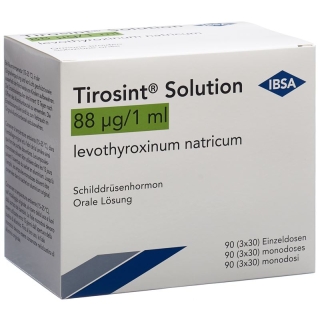 Tirosint Solution 88mcg 90 Ampullen 1ml