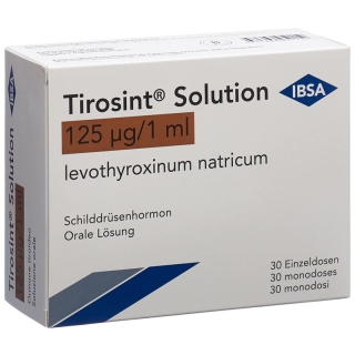 Tirosint Solution 125mcg 30 Ampullen 1ml