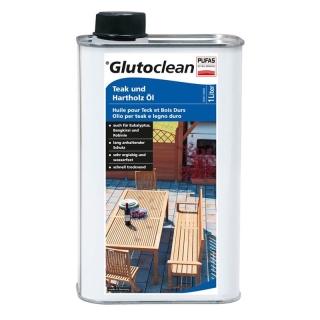 Glutoclean Бутылка для масла из тикового и лиственного дерева 1 л