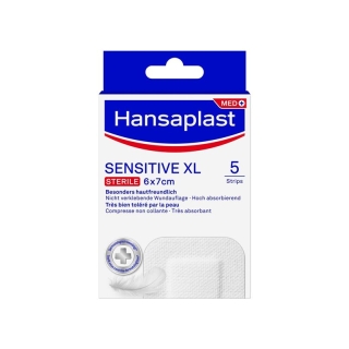 Hansaplast Sensitive Strips XL (новые) 5 шт.